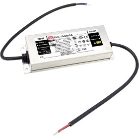 MEAN WELL ELG-75-C1400B-3Y LED driver konštantný prúd 75.6 W 1400 mA 107 - 214 V/DC stmievací funkcie 3v1, stmievateľný, montáž na nehorľavom povrchu,; ELG-75-C1400B-3Y
