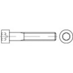 TOOLCRAFT TO-9982044 skrutky s valcovou hlavou M24 170 mm vnútorný šesťhran DIN 912 10 ks; TO-9982044