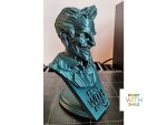 PLA filament metallic green 1,75 mm Print With Smile 1 kg