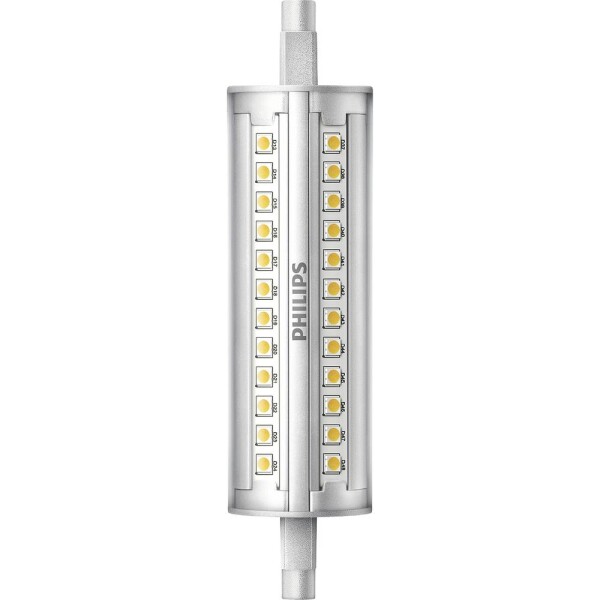 Philips LED 77369400 LED En.trieda 2021 D (A - G) tyčový tvar 14 W = 120 W teplá biela (Ø x d) 2.9 cm x 11.8 cm stmievateľná 1 ks; 77369400