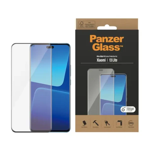 PanzerGlass Tvrdené sklo UWF pre XIAOMI 13 Lite čierna (8055)