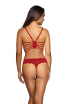 Dámsky polokorzet V-9691 Red - Axami 70C červená