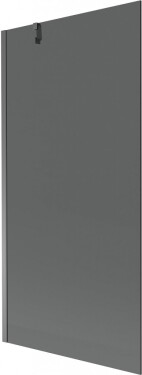 MEXEN/S - Next vaňová zástena FIX 90 x 150, grafit, grafit metal 895-090-000-00-40-95