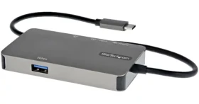 StarTech USB-C Multiport Adaptér / HDMI / 2x USB-A / USB-C / RJ-45 Ethernet / čierna (DKT30CHVPD2)