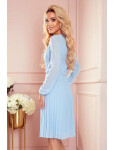Dámske šaty Isabelle 313-10 Light Blue - Numoco M světle modrá