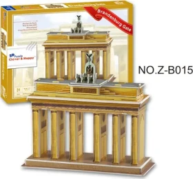 CLEVERHAPPY 3D puzzle Brandenburská brána