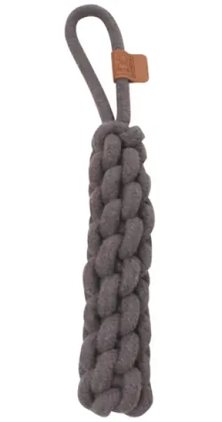 M-Pets Pešiek Coto bavlnený šedý 34 cm / Preťahovadlo / Bavlna (354016)
