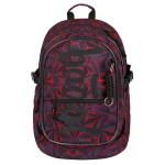 BAAGL Školský batoh Core Red Polygon / 25 l / vhodná od 3. triedy (A-34126)