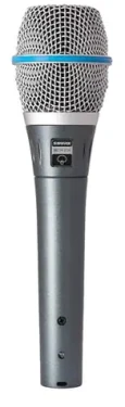 Shure BETA 87A sivá / dynamický mikrofón / kondenzátorový / XLR / 50 - 20000 Hz (Beta 87A)