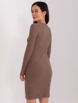Dámske šaty RV SK 9219.13P Brown - FPrice L/XL Hnědá