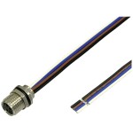 BKL Electronic Vestavná zásuvka pre čidlo/aktuátor, 2701011, piny: 4. mája, 0.2 m, 1 ks; 2701011