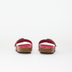 Tenisky Birkenstock Madrid Big Buckle Natural Leather Patent Women High-Shine Fuchsia Tulip EUR 39