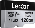 PNY Lexar 128GB microSDXC Professional SILVER Plus UHS-I A2 V30 U3 4K- 2 ks