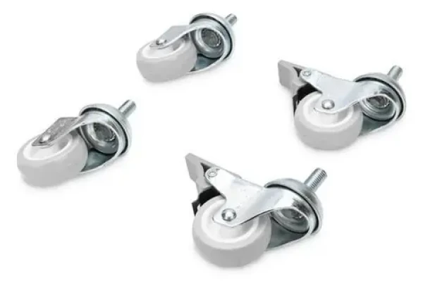 Digitus / Kolieska pre rack / 4 ks / 2x zaistiteľná / nosnosť 250 kg/ks / M10 (DN-19 CASTOR-WM)