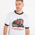 Tričko PLEASURES Big Load Ringer T-Shirt White XL