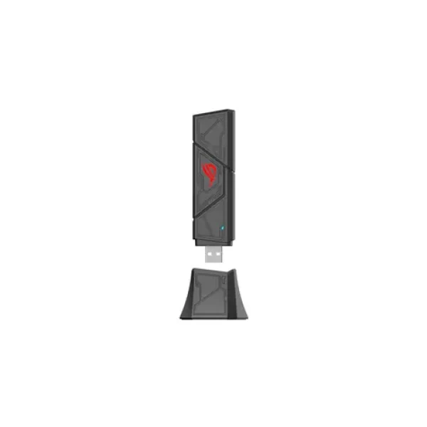 Asus WL-USB ROG USB-BE92 čierna / Wi-Fi 7 adaptér / Tri Band / USB-A 3.0 (90IG09I0-MO0B00)