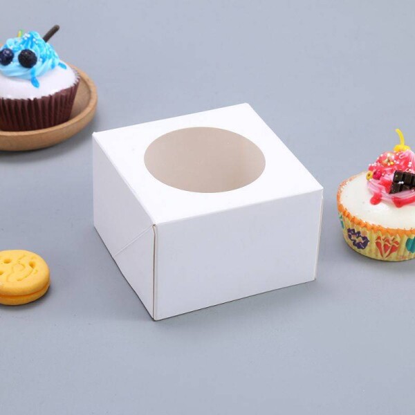 Krabička na cupcaky 100 ks biele - Cakesicq - Cakesicq