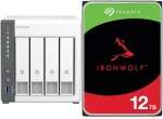Qnap TS-433-4G + Seagate IronWolf 12TB (ST12000VN0008)