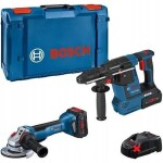 Bosch GBH18V-26+GWS18V-10PC+2xPC5.5Ah+GAL XLB