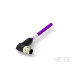 TE Connectivity upravený zástrčkový konektor pre senzory - aktory, TAB62246501-001, 5 ks; TAB62246501-001