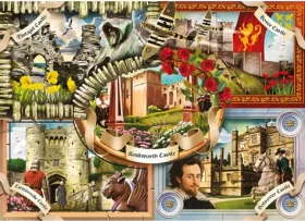 GIBSONS Puzzle English Heritage: Hrady Anglicka