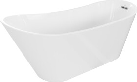 MEXEN - Alta vaňa voľne stojaca 170x75, biela bez krytu prepadu a zátky 52141707500-SS