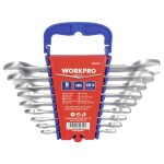 WorkPro WP202505 sada obojstranných vidlicových kľúčov 9-dielna 6 - 23 mm; WP202505
