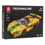 Mamido Stavebnica športové auto P1 GTR 368 dielov žlté