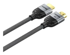 Unitek Kábel HDMI 2.1 opletený / Kábel / 8K / 48 Gbit/s / 144 Hz / 2 m (C11093RGY01-2M)
