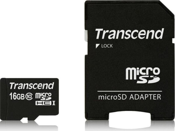 Transcend MicroSDHC 16 GB Class 10 (TS16GUSDHC10)