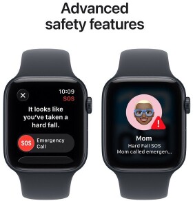 Apple Watch SE 3 44mm Midnight /Midnight Sport Band - M/L