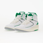 Tenisky Air Jordan 2 Retro White/ Lucky Green-Sail-Lt Steel Grey EUR 44