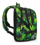 Školský set Bagmaster BAG 23 A Set Green/black/grey