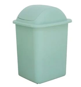 BELLI E FORTI Odpadkový kôš FLIP zelený / výklopné veko / plast / 18 l / výška 39 cm
