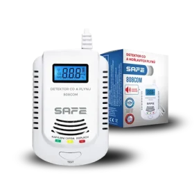 SAFE 808COM Kombinovaný detektor CO horľavých a výbušných plynov (SAFE808COM)