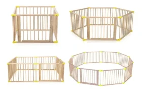 2Kids Toys Detská drevená ohrádka XXL / od narodenia (2D11947)