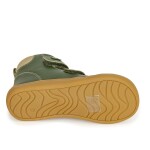Chlapčenské zimné topánky Barefoot DENY KHAKI, Protetika, zelená - 21