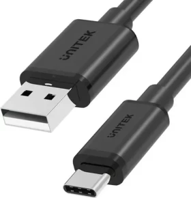 Unitek Y-C482BK čierna / Kábel USB-C / USB-A (M) - USB-C (M) / 1 m (Y-C482BK)