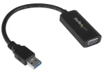 StarTech adaptér USB 3.0 na VGA černá / Adaptér / Fresco FL2000DX / max. 1920 x 1200 px / 16/32bit (USB32VGAV)
