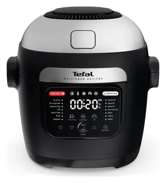 TEFAL MY741CF0 Actifry čierna / Teplovzdušná fritéza / 1334 W / 6 l / dotykový LCD (MY741CF0)