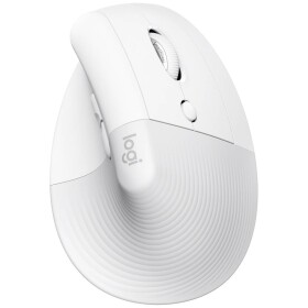 Logitech Lift for Mac biela / Ergonomická myš / bezdrôtová 2.4GHz / iba pre pravákov (910-006477)