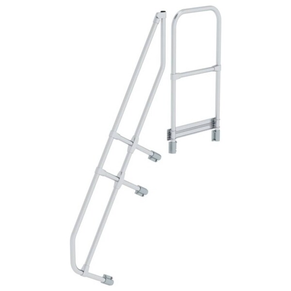 MUNK Günzburger Steigtechnik 600586 Munk Druhé madlo na schody s plošinou 60° 6 schodov 1 ks; 600586