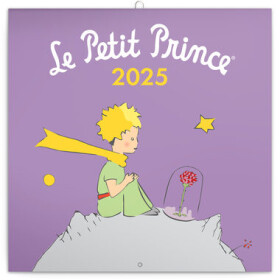 Presco Group Poznámkový kalendár Malý princ 2025 / 30 × 30 cm (PGP-33637)