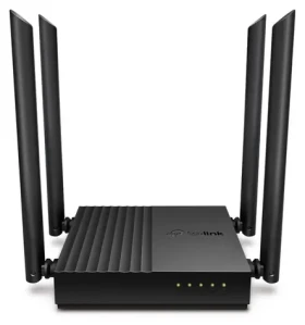 TP-LINK Archer C64 / Router AC1200 / 2.4GHz - 400Mbps / 5GHz - 867Mbps / WAN + 4X GLAN (Archer C64)