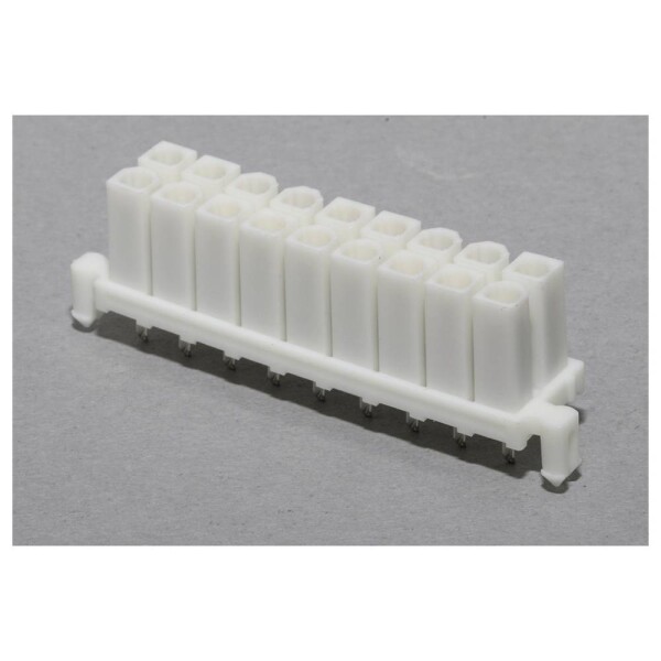 Molex vstavaná zásuvková lišta (štandardná) Počet pólov 18 Raster (rozteč): 4.2 mm 15-24-7187 1 ks Tray; 15-24-7187