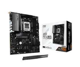 ASRock B850 Pro-A WiFi / AMD B850 / DDR5 / SATA III / USB 3.2 / 2.5 GLAN / Wi-Fi 6E / sc.AM5 / ATX (90-MXBQN-A0UAYZ)