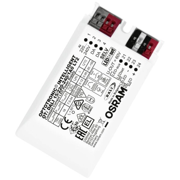 OSRAM HOMELIGHTING OPTOTRONIC DALI LT2 LED driver konštantný prúd 18 W 2.5 - 54 V stmievateľný; 4062172143912