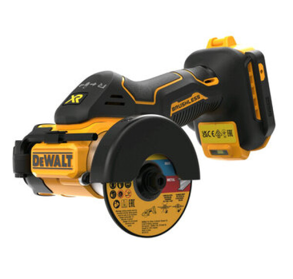 DeWalt DCS438N / Aku kotúčová píla / 18 V / bez aku / Priemer kotúča 76mm / Hĺbka rezu 22mm (DCS438N)