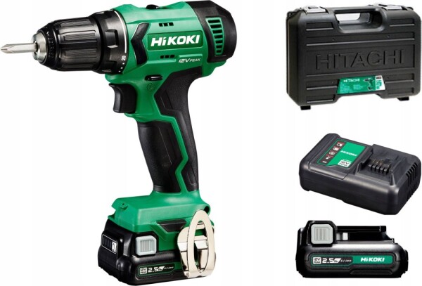 Hikoki DS12DA WFZ 12 V 2 x akumulátor 2.5 Ah