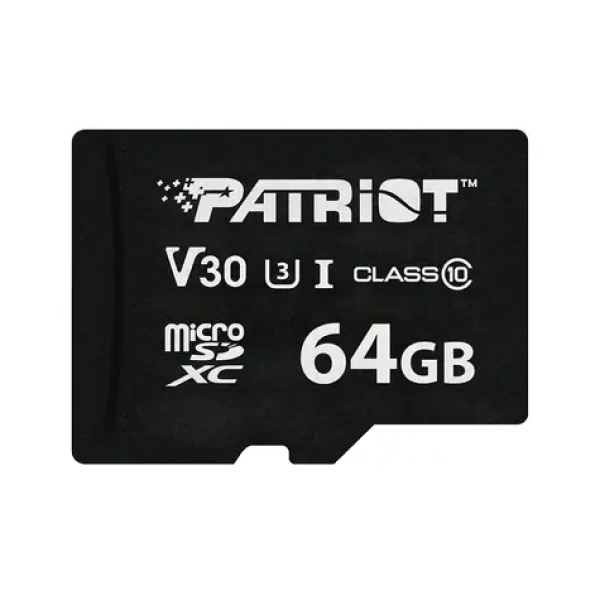 Patriot VX V30 U3 / Micro SDXC karta / 64GB / UHS-I U3 / Class 10 (PSF64GVX31MCX)